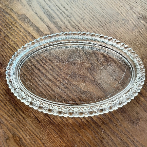 1940s Vintage Paden City Art Deco Crystal Perfume Bottles, Powder Bowl &Tray 4PC - Picture 9 of 11